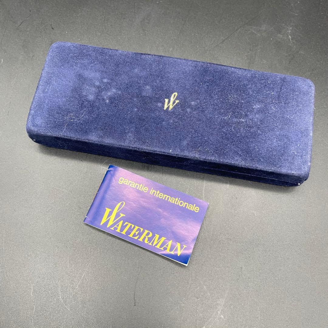 ・Waterman 18k Ideal 万年筆 ボールペン ケース付き