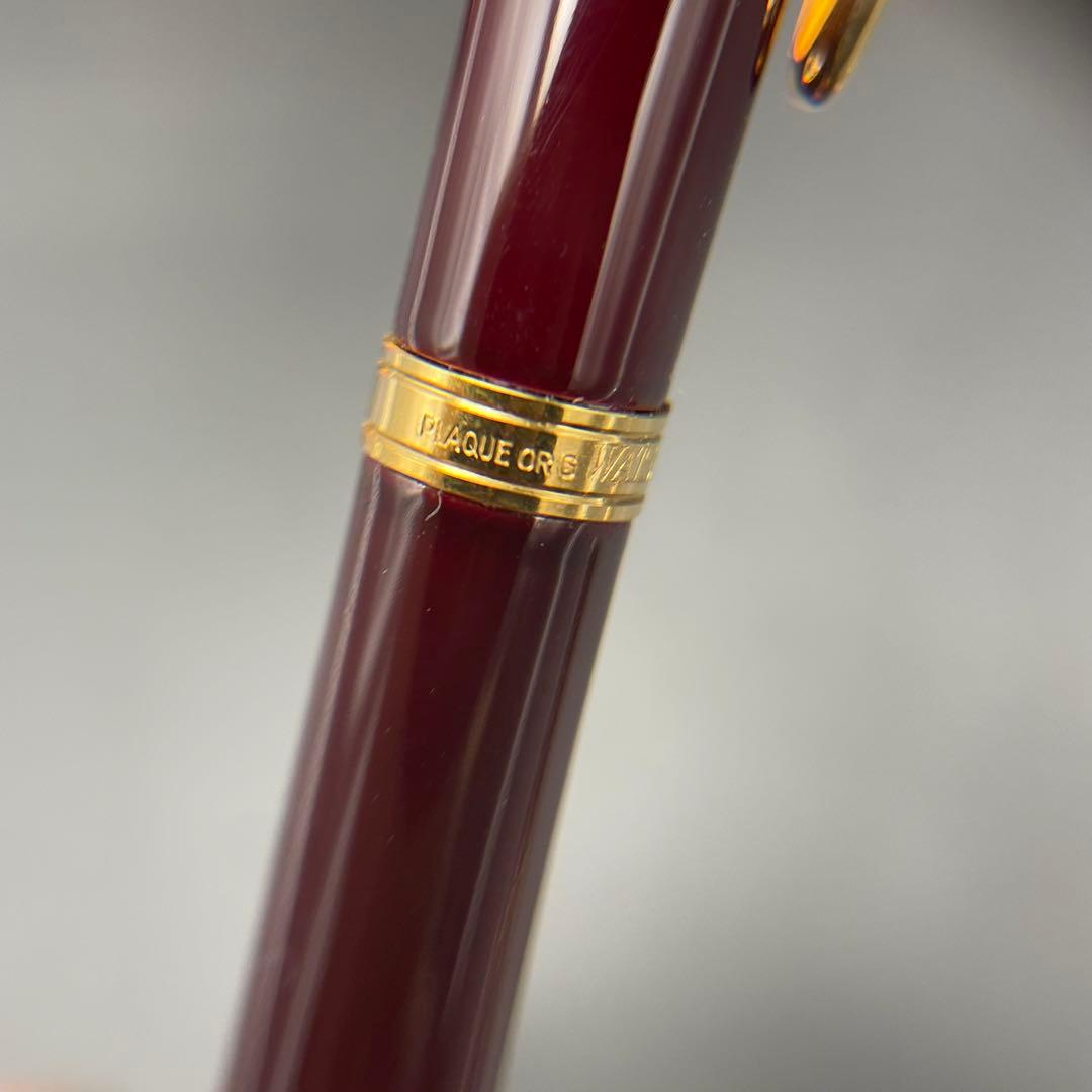 ・Waterman 18k Ideal 万年筆 ボールペン ケース付き