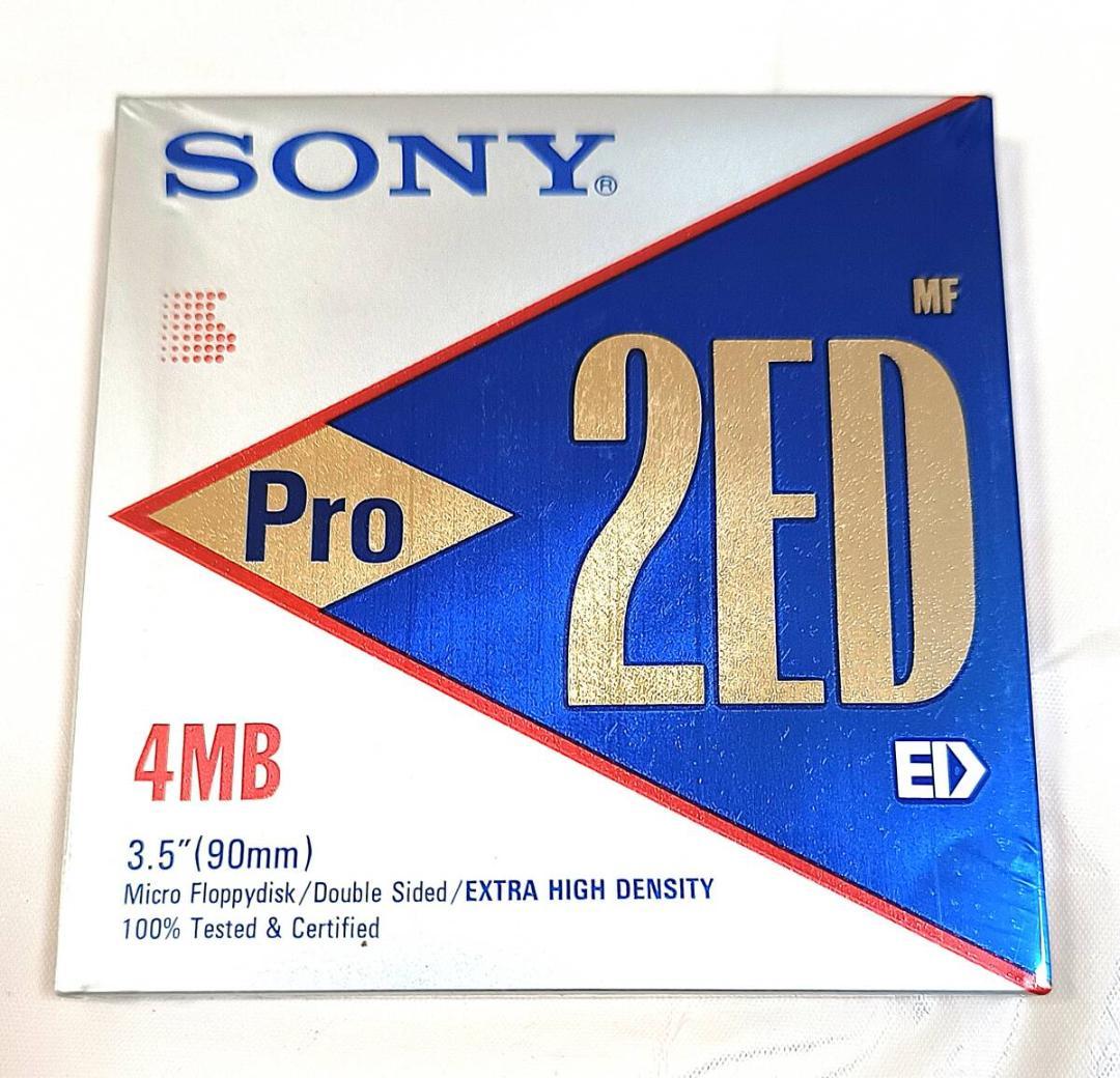 希少品 SONY 3.5型 2ED フロッピー 4MB 未使用・未開封