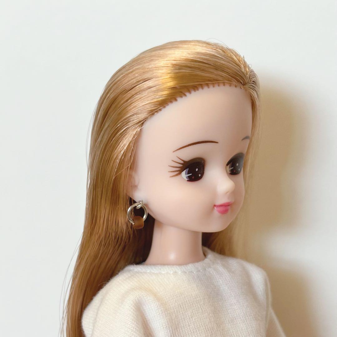 【L50】リカちゃん ヘアクリップ&ポニーテールフック&ピアスセット
