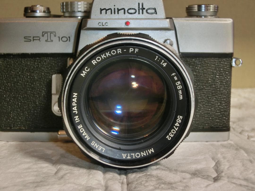 H*U様 Minolta SRT 101 MC Rokkor-PF 58mm f