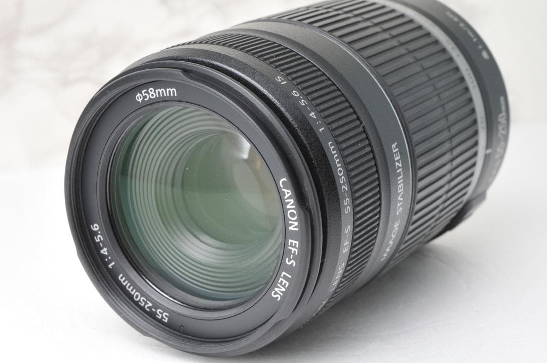 Canon EF-S 55-250mm IS❣️望遠レンズ 手ぶれ補正 キヤノン