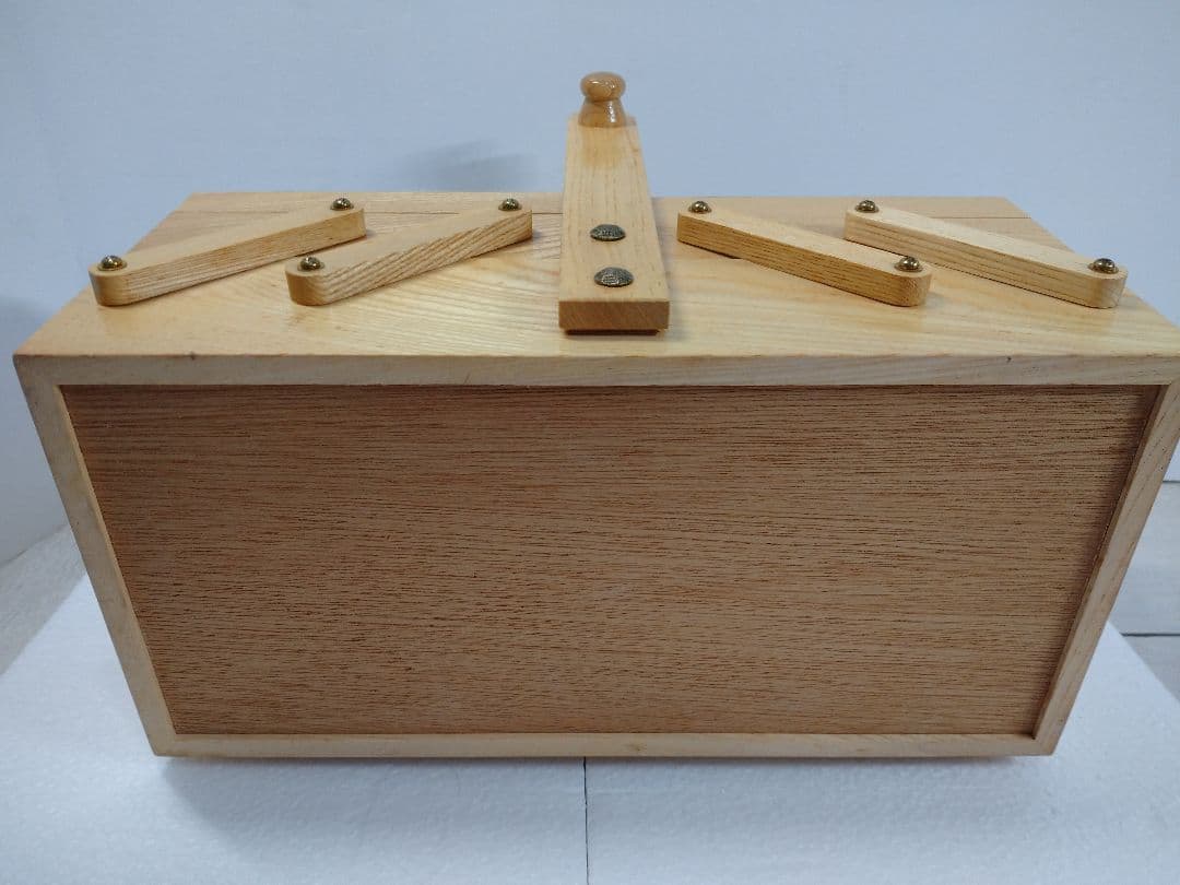 箱根細工 寄木細工 裁縫箱 箱根寄木細工 中古品