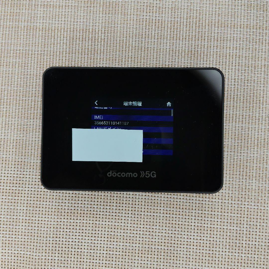 ④docomo 5G モバイルルーター SH-52B