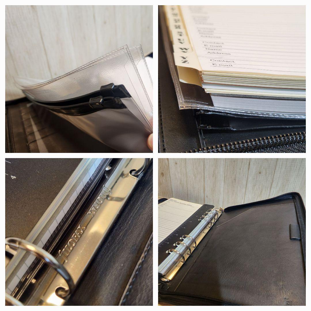 fILOFAX　A5 Durham Deluxe Leather　ラウンドジップ