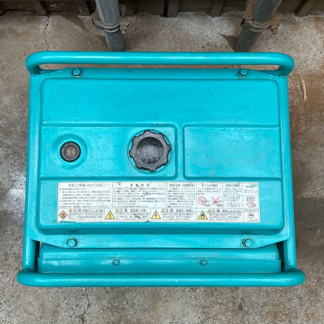 発電機　DENYO　デンヨー　GA-2065U2　2.2kVA　部品取り