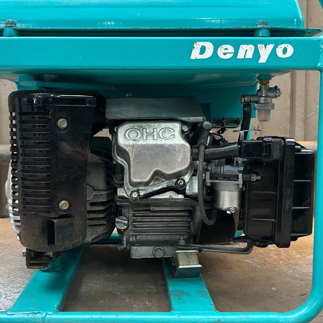 発電機　DENYO　デンヨー　GA-2065U2　2.2kVA　部品取り