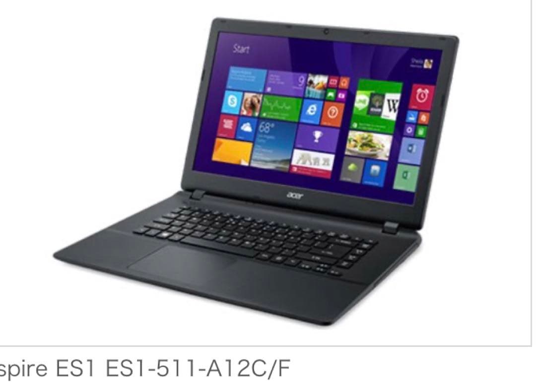 acerノート型パソコン