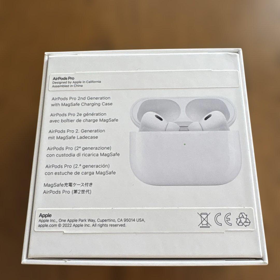 【美品】AirPods Pro 本体 充電ケース付き（第2世代）