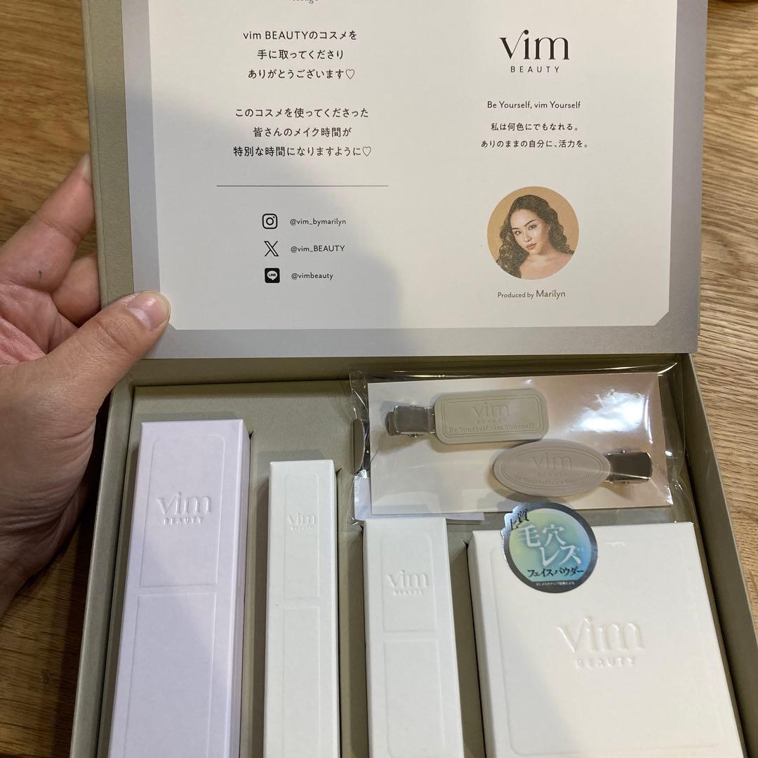 vim ヴィムビューティー　コンフィデンスパウダー　スフレマット　キャメルブラウ