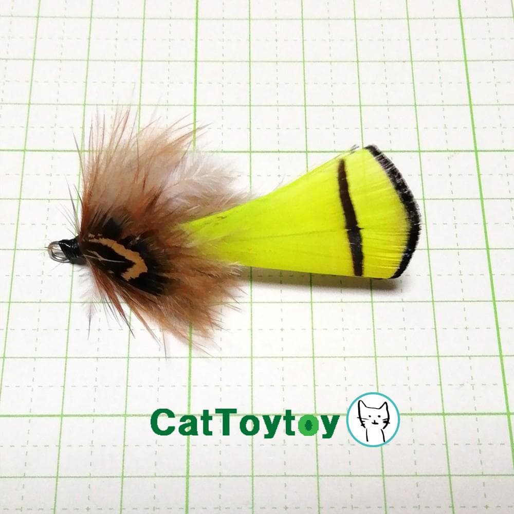 【Cat lovers】猫じゃらし ６点まとめて 天然素材 おまけ棒紐付