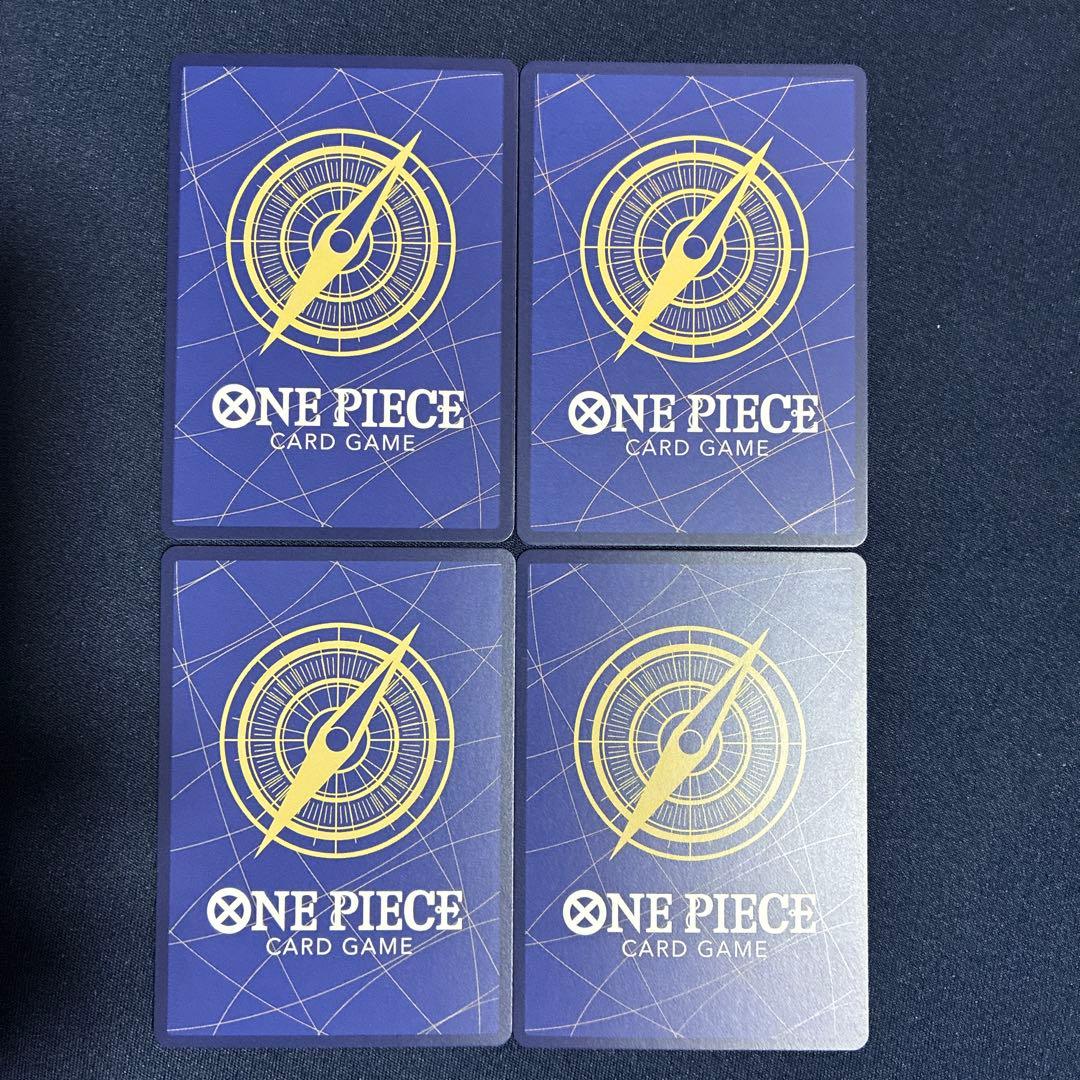 ONE PIECE シャンクス レアカード 4枚セット