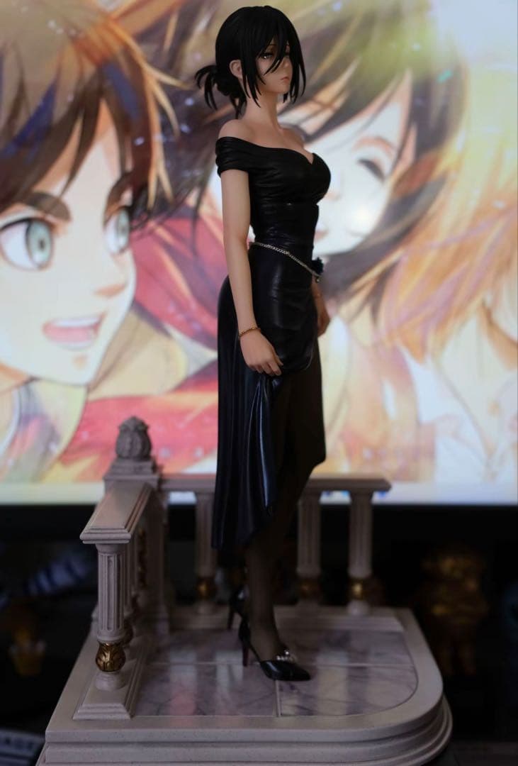 進撃の巨人 ガレージキット　ミカサ・アッカーマン　スタチュー フィギュア