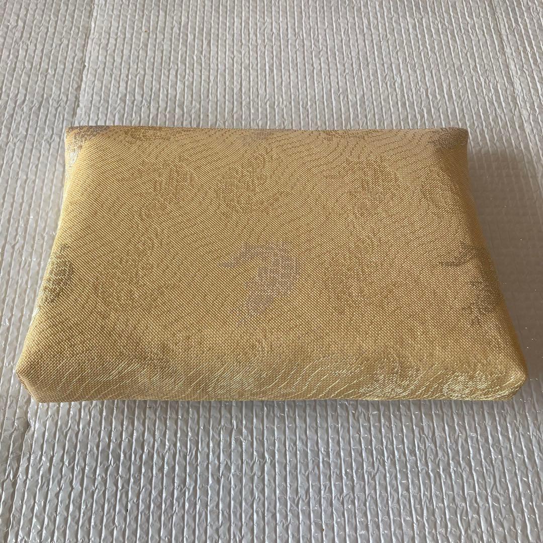 TS71 西陣織 荒磯 吉祥紋 名物裂 数寄屋袋 茶道具 小物入れ 和装バッグ