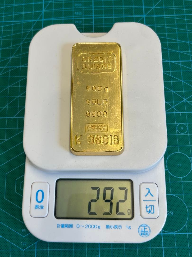 Credit Suisse 500g 9999 イミテーション レプリカ