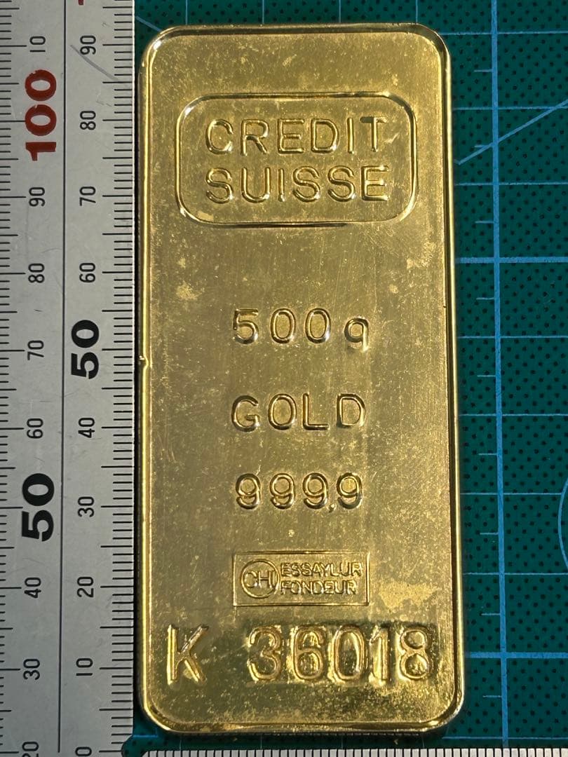 Credit Suisse 500g 9999 イミテーション レプリカ