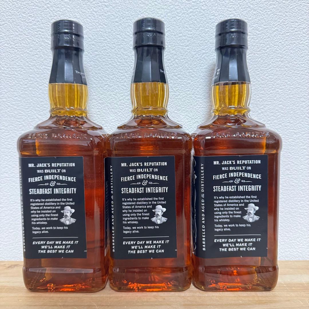 Jack Daniel's ジャックダニエル 700ml 3本セット