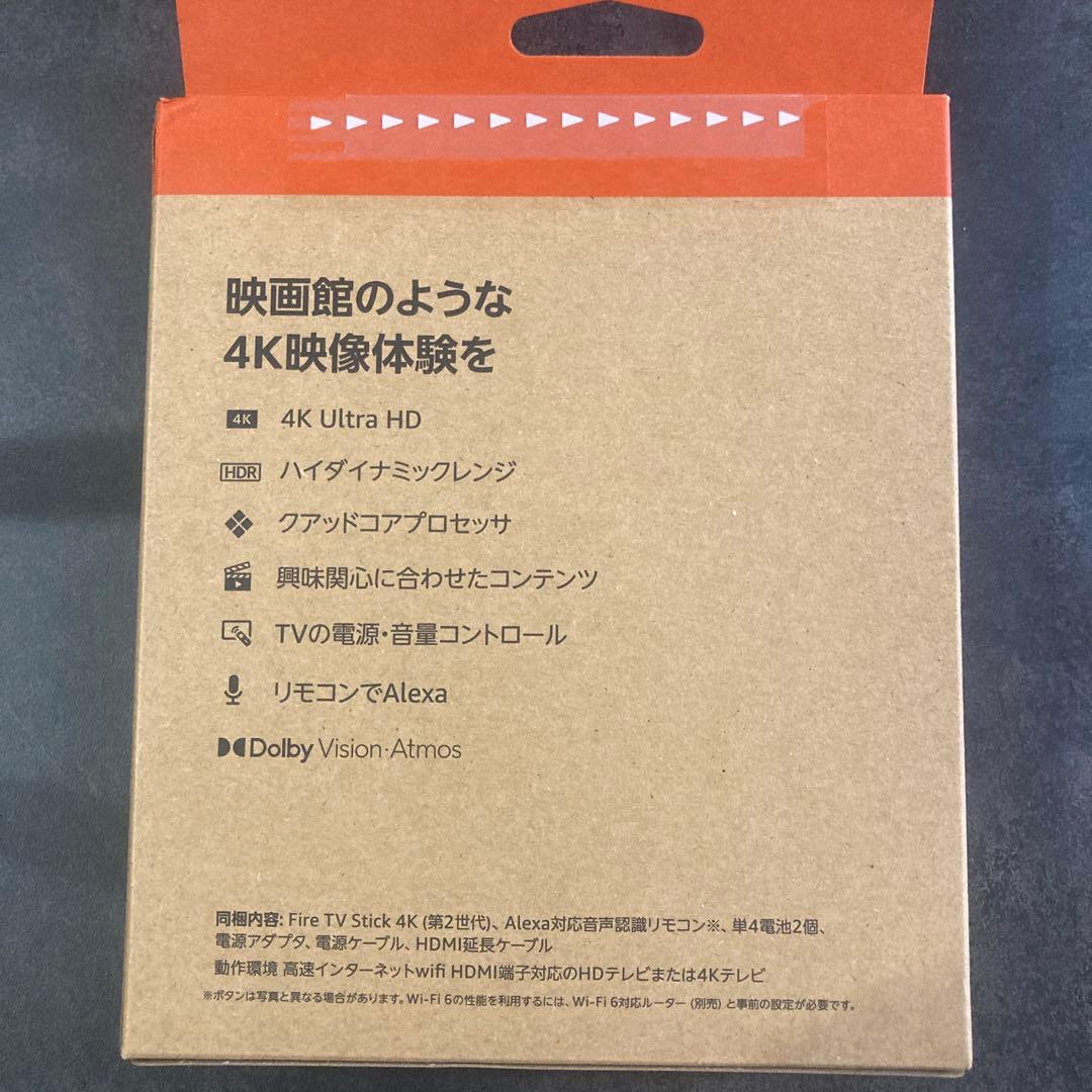 【新品未使用】最新Amazon Fire TV Stick 4K 8GB