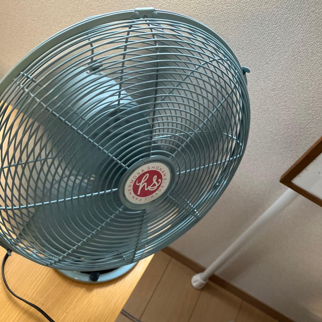 【ハモサ】hermosaレトロ テーブルファン　動作品 サーキュレーター代わりに