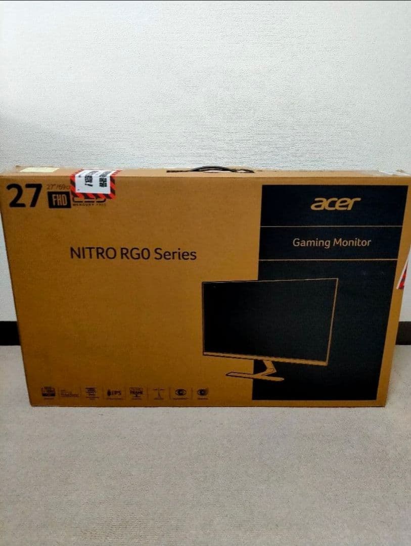 モニターAcer RG270bmiix 27'