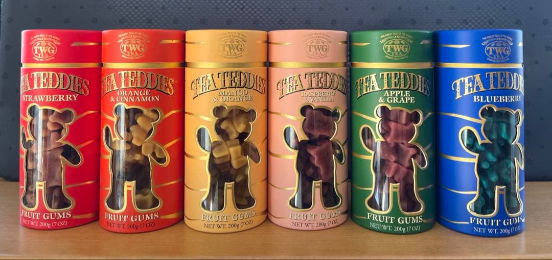 TWG Tea Teddies 200g 6個セット　ショッパー3つ付き
