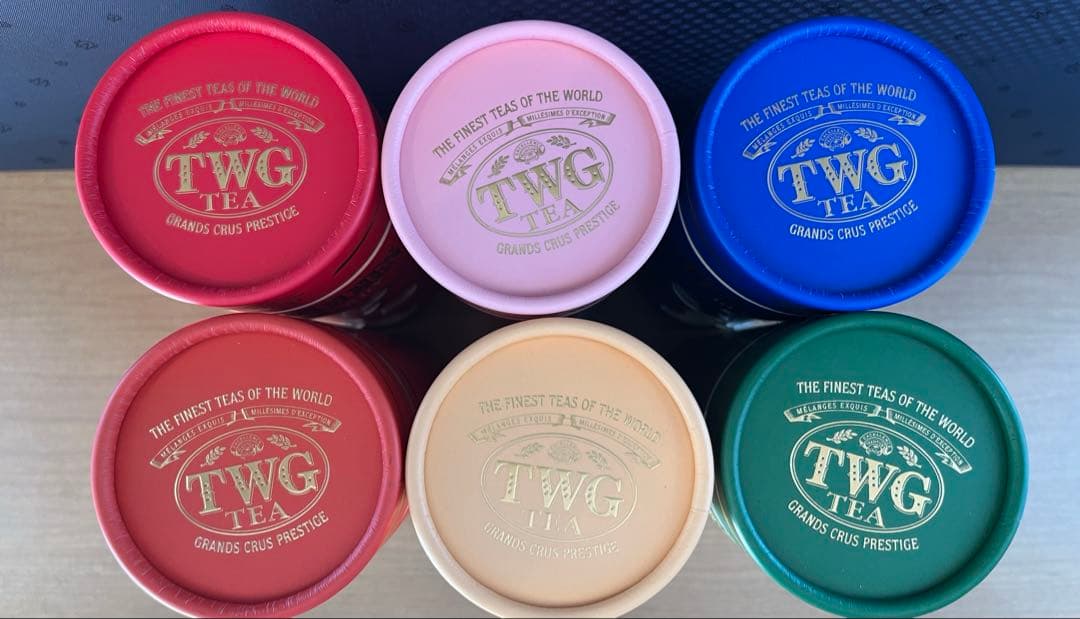 TWG Tea Teddies 200g 6個セット　ショッパー3つ付き