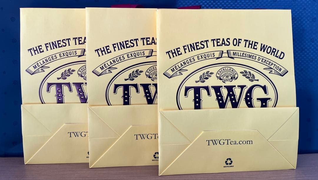 TWG Tea Teddies 200g 6個セット　ショッパー3つ付き