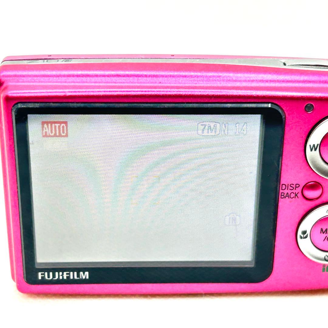 FUJIFILM 富士フィルム FINEPIX Z10 ピンク 動作品