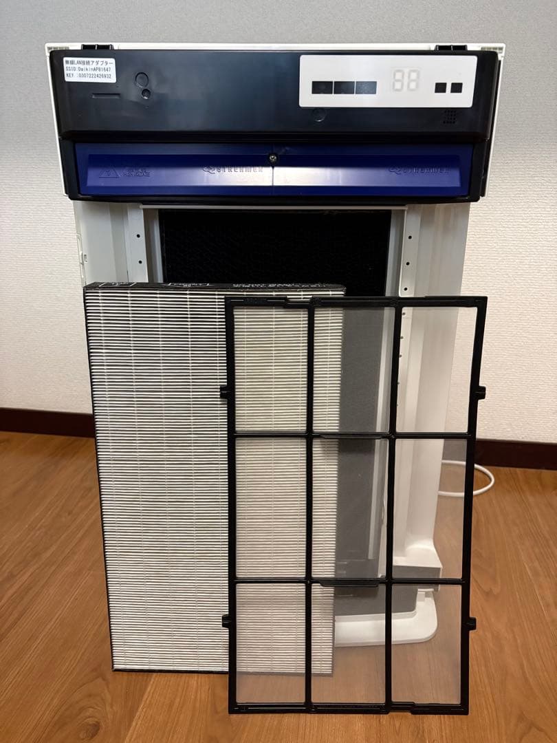 DAIKIN 2019年製 ダイキン 空気清浄機 MCK70WBK-W