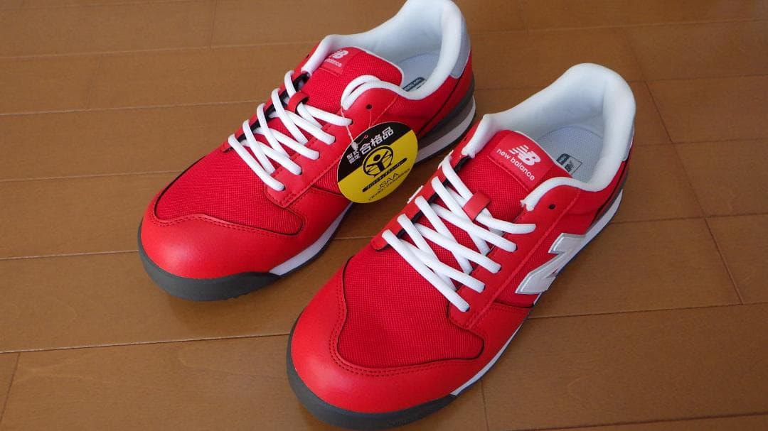 New Balance PL-331 安全靴 27cm レッド　未使用品　再値下