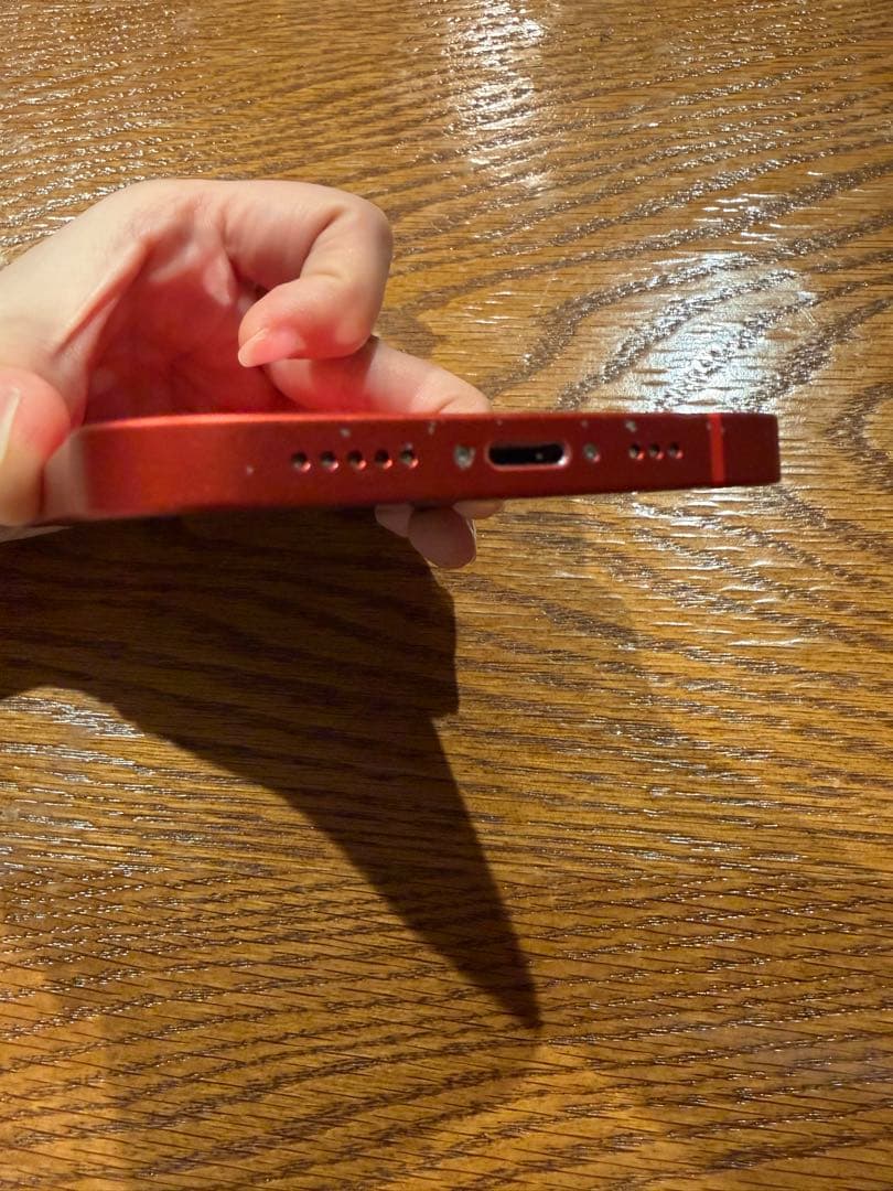iPhone12 128GB RED バッテリー78% 動作良好 傷あり