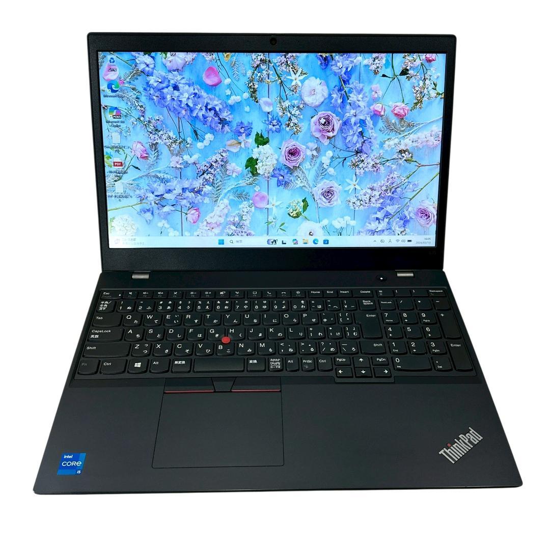 【美品】ThinkPad i5 11世代 16GB ノートパソコン 875