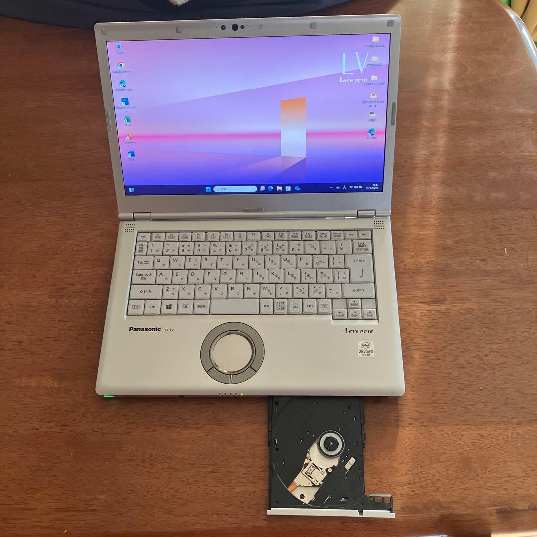 Windowsノート本体 Panasonic Let's note CF-LV9RDAV6