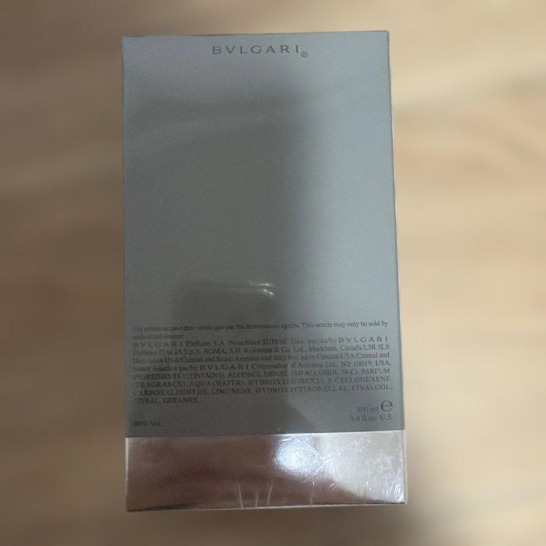 新品未開封 BVLGARI プールオム オードトワレ　100ml