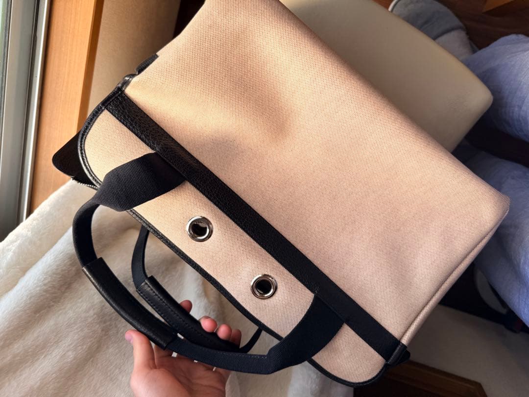 HERMES Sac de Transport 犬用キャリーバッグ