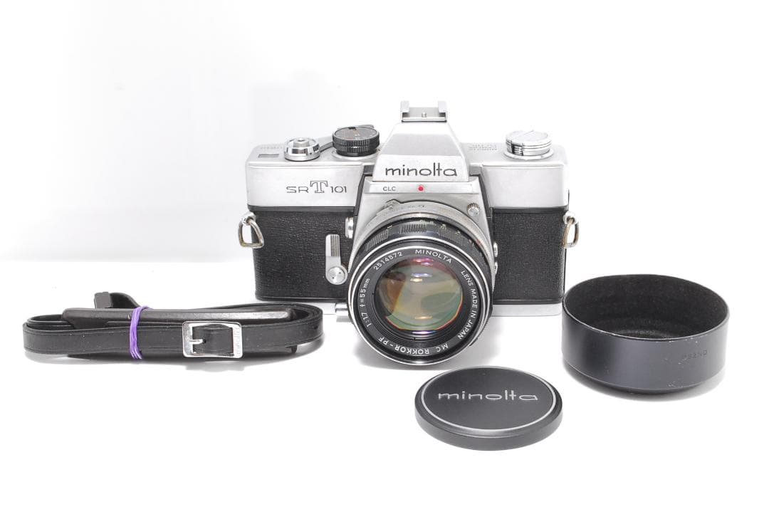 【動作品】名機ミノルタフィルム一眼 MINOLTA SRT 101
