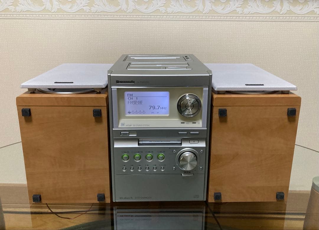 【☆美品】パナソニック 複合機コンポ SA-PM670SD 【可動品付属品未使用