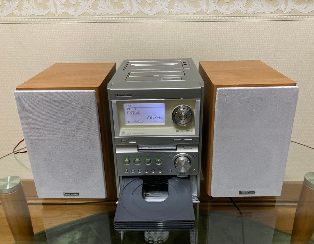 【☆美品】パナソニック 複合機コンポ SA-PM670SD 【可動品付属品未使用