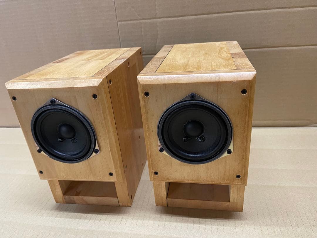 miniバックロード9.2cmユニット搭載自作スピーカー