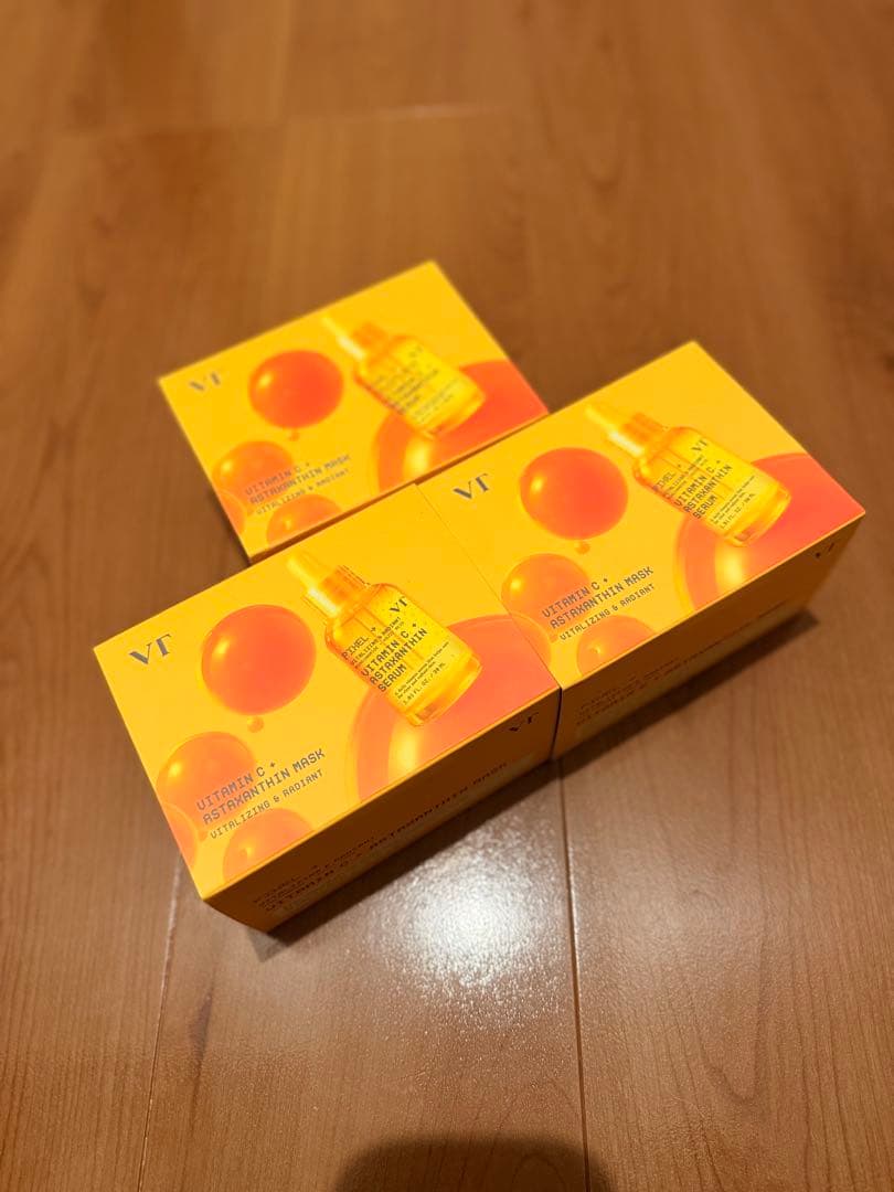 VT ビタミンC アスタキサンチン マスク (30枚入)3箱