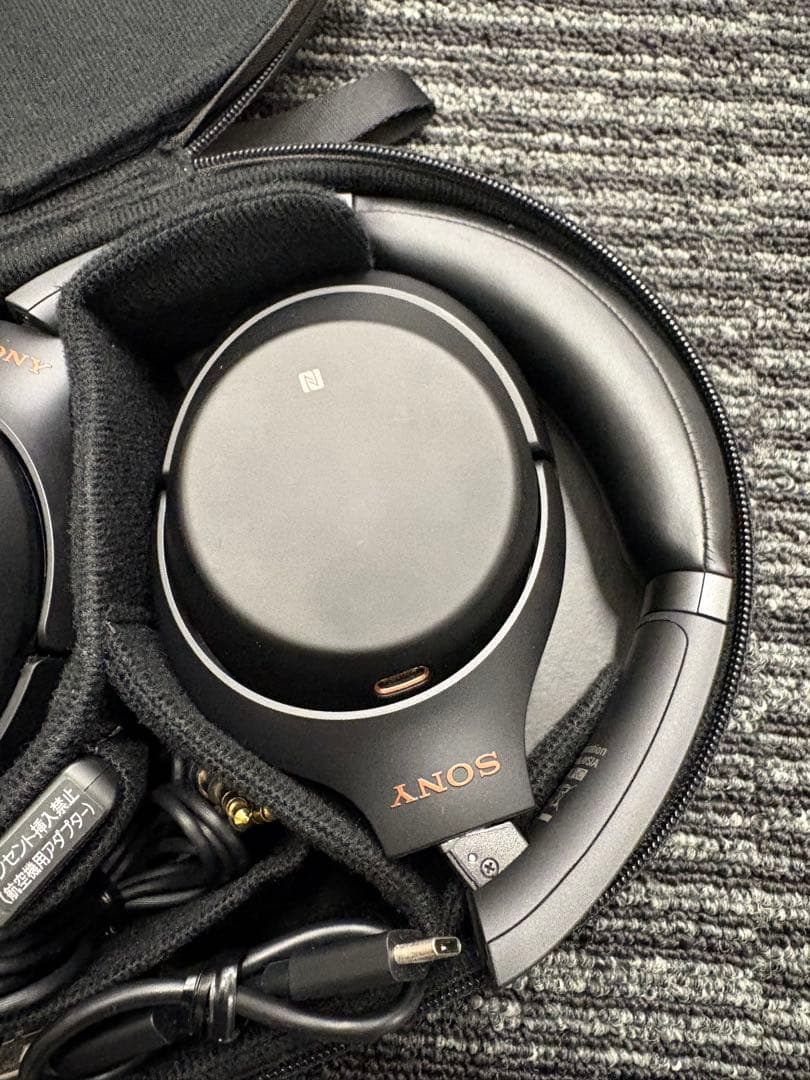 【極美品】ソニー SONY WH-1000XM3 ワイヤレスヘッドホン 純正品