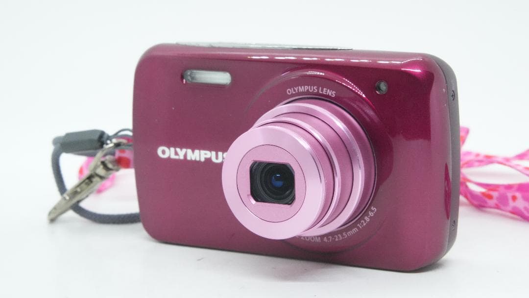 【C3009】 OLYMPUS VH-210 ピンク 箱付き オリンパス