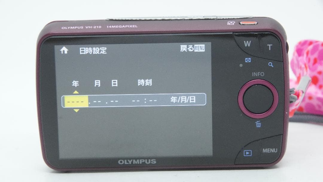 【C3009】 OLYMPUS VH-210 ピンク 箱付き オリンパス