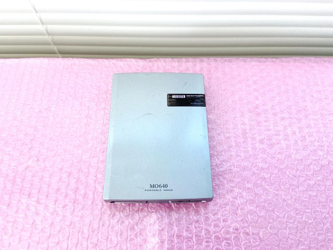 動作良好 I-O DATA MOP2-U640P USBバスパワー MOドライブ