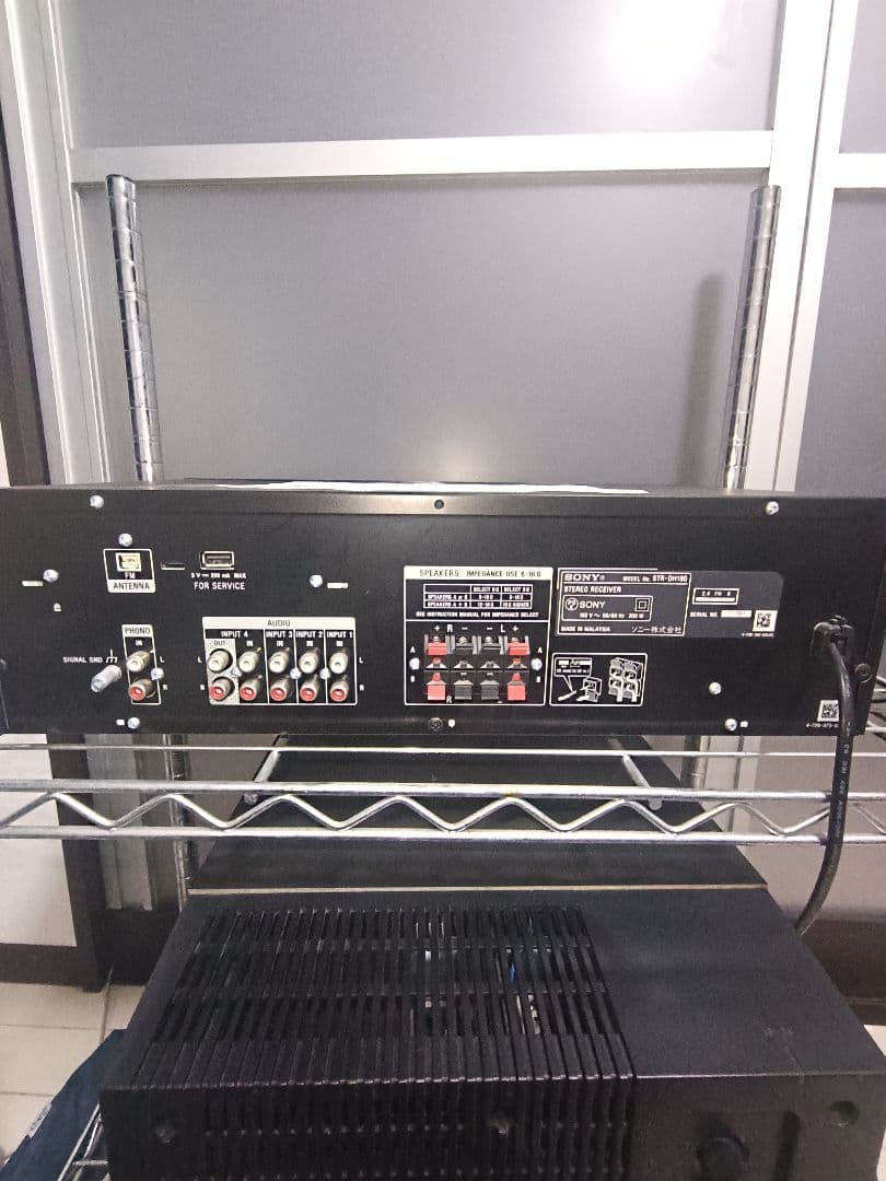 SONY STR-DH190 ステレオインテグレートアンプ
