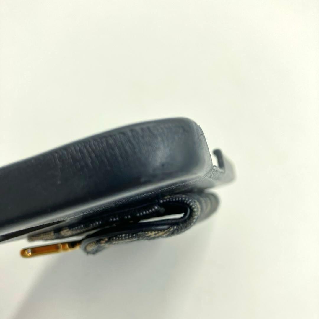 【きら】Dior　iPhone15plus ケース サドル オブリーク