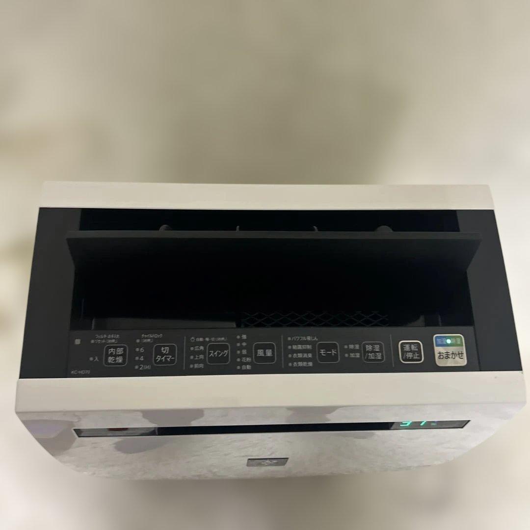 SHARP 除加湿空気清浄機　2021年 KC-HD70-W プラズマクラスター
