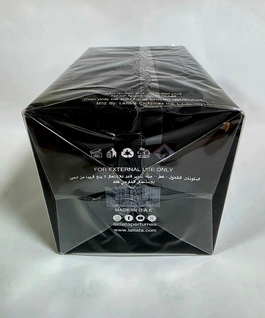 新品未開封Lattafa ASAD ELIXIR 100mlアラビア香水UAE製