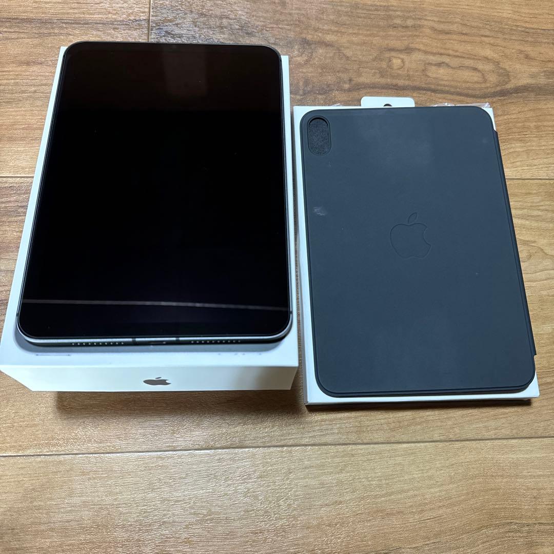 iPad mini 第6世代 simフリー　cellular純正ケース付