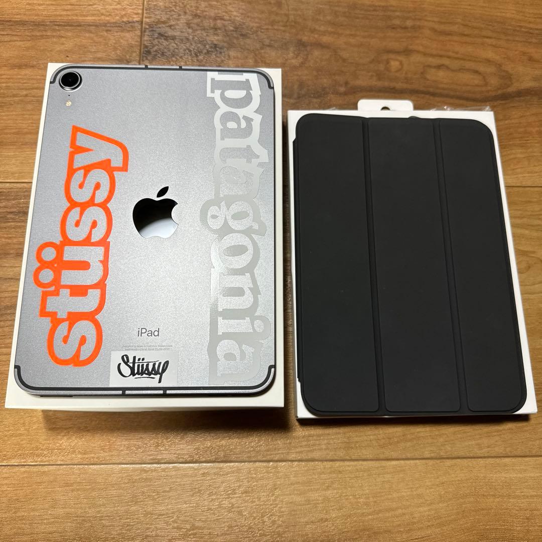 iPad mini 第6世代 simフリー　cellular純正ケース付